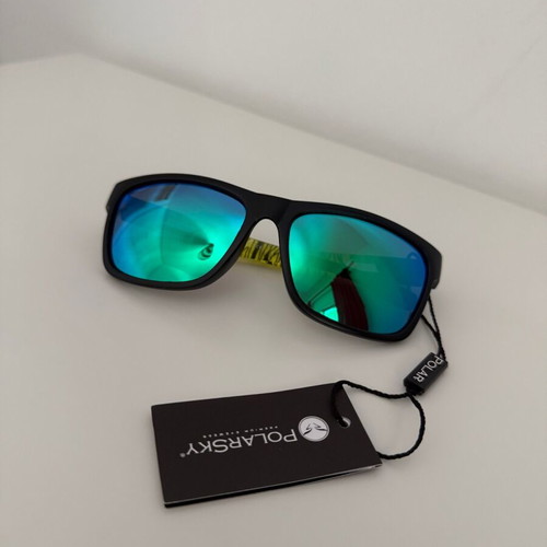 PolarSky polarized sports sunglasses new, blue and green