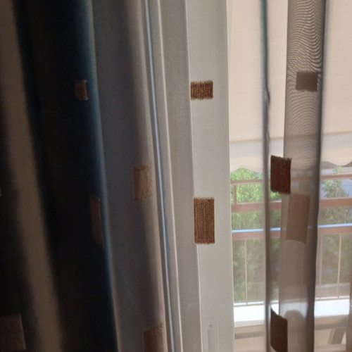 Curtain set 8m like new