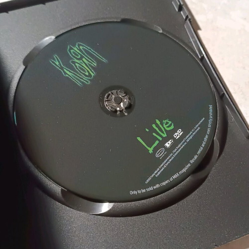 Korn Live in New York used DVD