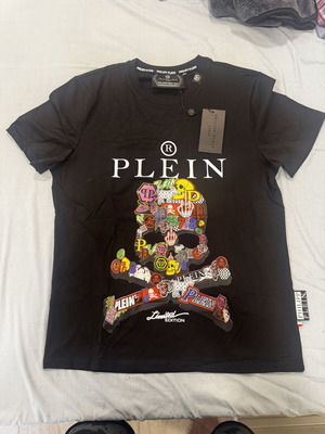 Philipp Plein T shirt καινούργιο, πακέτο 2, μαύρο, XXL