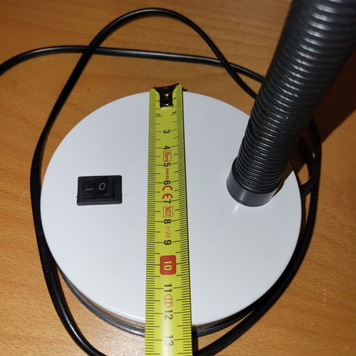 Desk lamp used white with flexible arm E27 MAX40W