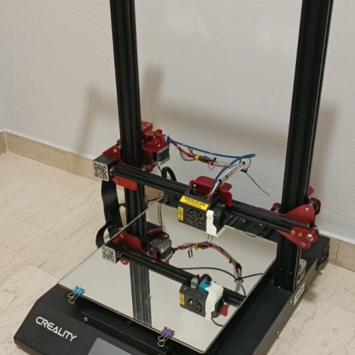 Creality CR1OS Pro 3D printer used with extra upgrades