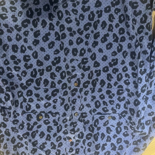 Juicy Couture shirt medium like new, leopard print
