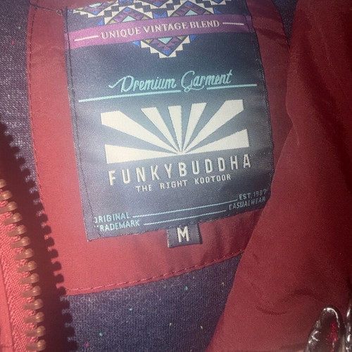 Funky Buddha sleeveless vest new size M slim fit