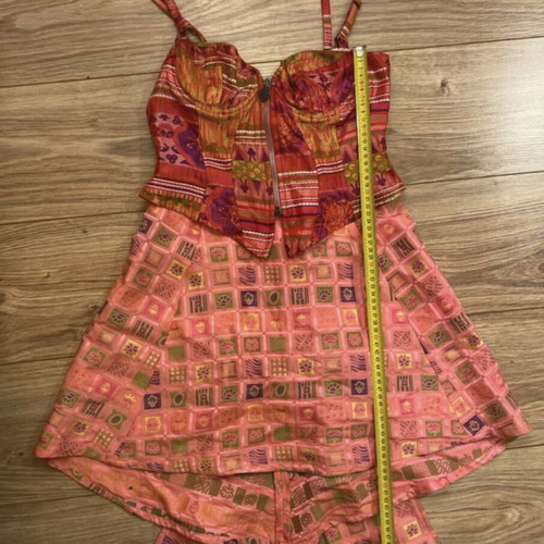 Christian Lacroix Bazar corset-style dress 90s archival