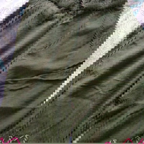 Παντελόνι παιδικό καινούργιο Benetton χακί 4-5 ετών