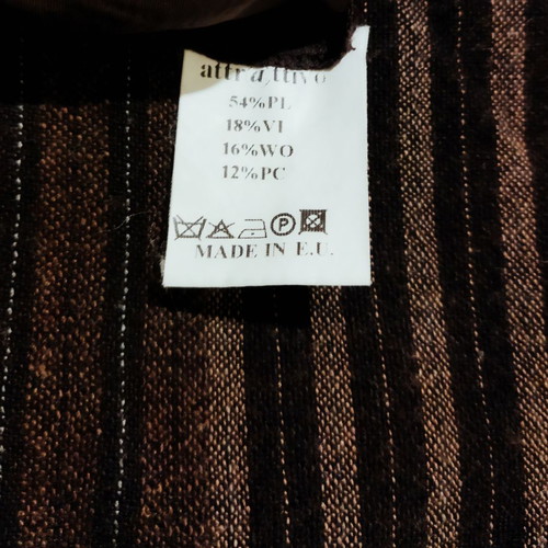 Attrattivo skirt brown-black used, size L