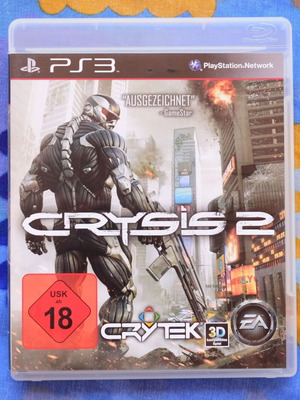 Crysis 2 PlayStation 3 game like new, sci-fi shooter