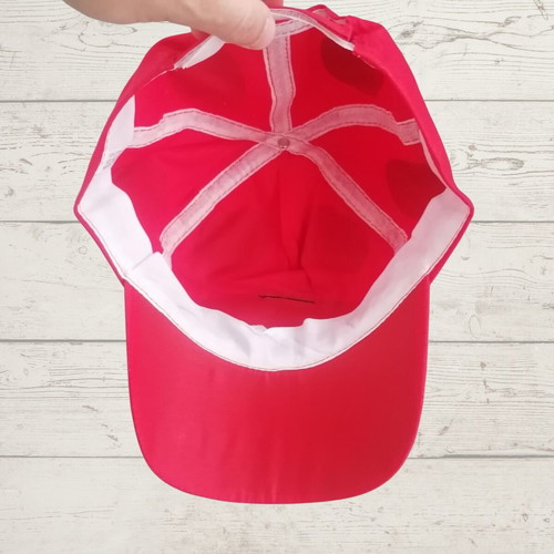 Children's hat with 3D ladybug figure, size 56, new