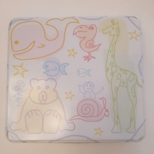 Zara Kids metal children's box used