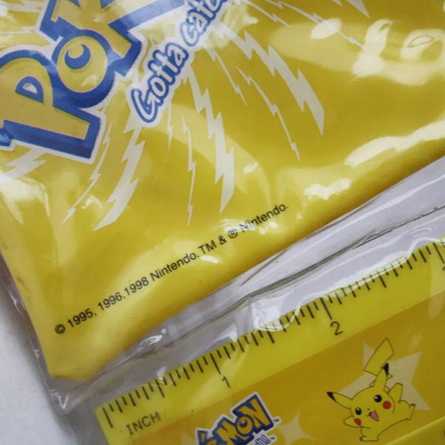 Pokemon School Kit vintage 1998 με κασετίνα, χάρακα και σβήστρα Nintendo καινούργιο