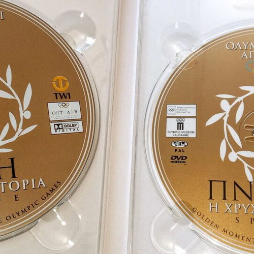 Golden Moments of the Olympic Games DVD μεταχειρισμένο, συλλογή 4 δίσκων