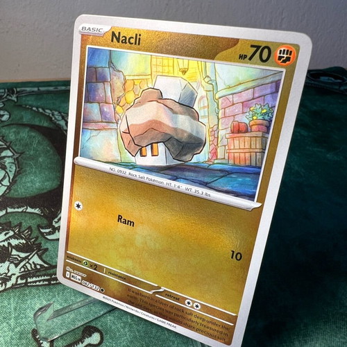 Nacli reverse holo mega evolution card used