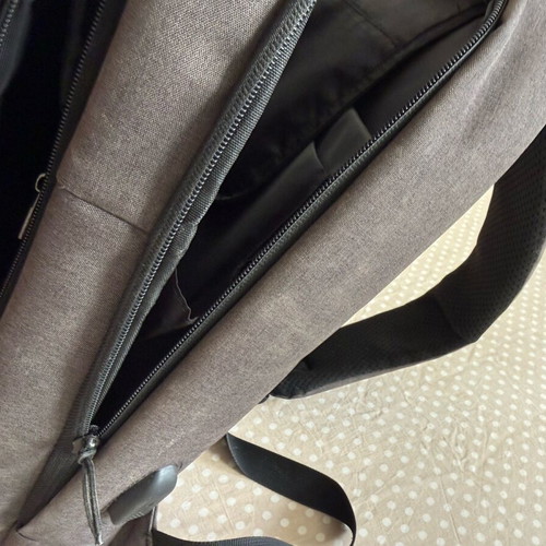 Laptop bag like new, grey
