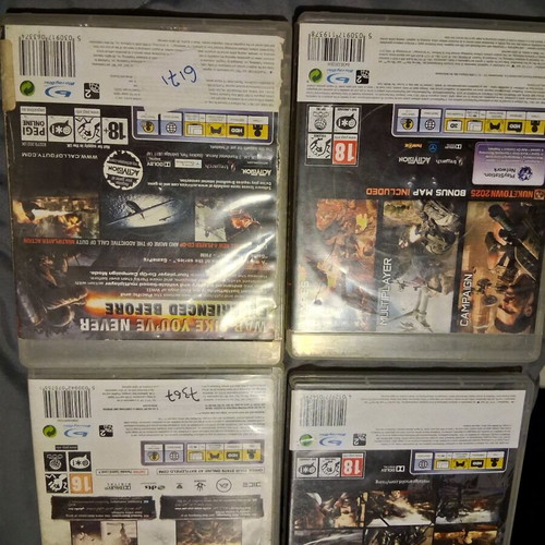 PS3 games used, pack of 4