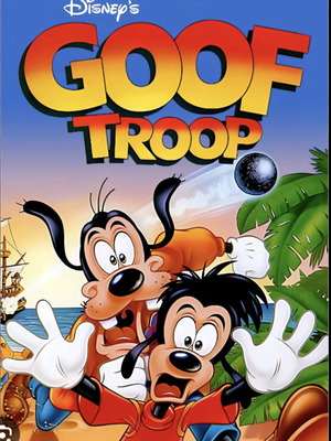 Goof Troop дублирана видеокасета употребявана без корица