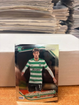 2025-26 Panini Prizm Fifa Georgios Vagiannidis RC base κάρτα καινούργια