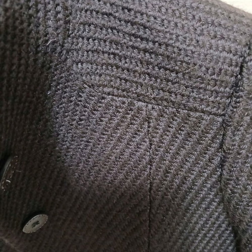 Brown coat-jacket 70% wool, like new, small