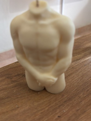 Handmade scented candle male body new