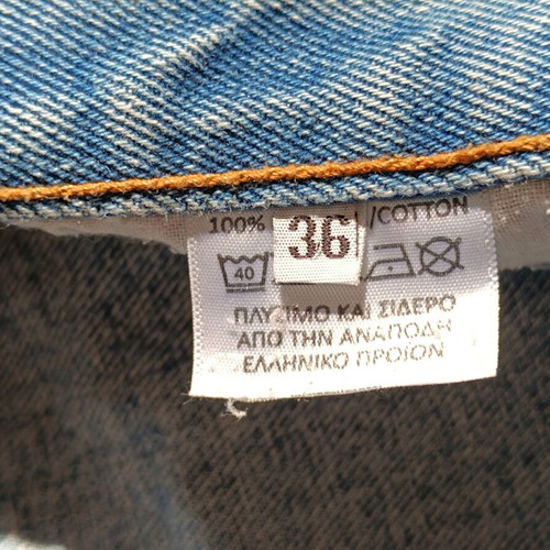 Salt & Pepper Jeans Co men's denim shorts size 36 like new, blue