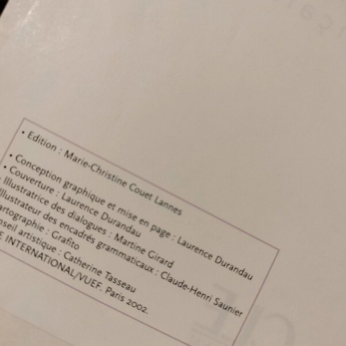Campus 1 CLE International used French language book
