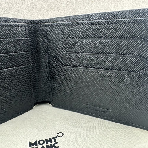 Montblanc Sartorial wallet black saffiano leather MB130315