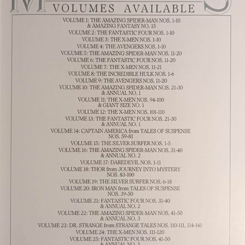 Marvel Masterworks Volume 25: The Fantastic Four hardcover comic