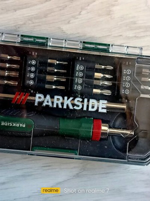 Σετ Parkside με καστάνια 18 τεμάχια καινούργιο σε κουτί