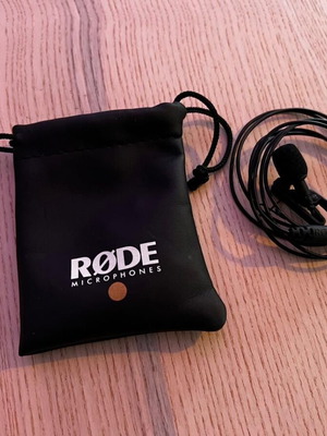 RØDE Lavalier GO microphone 3.5mm TRS new with original pouch