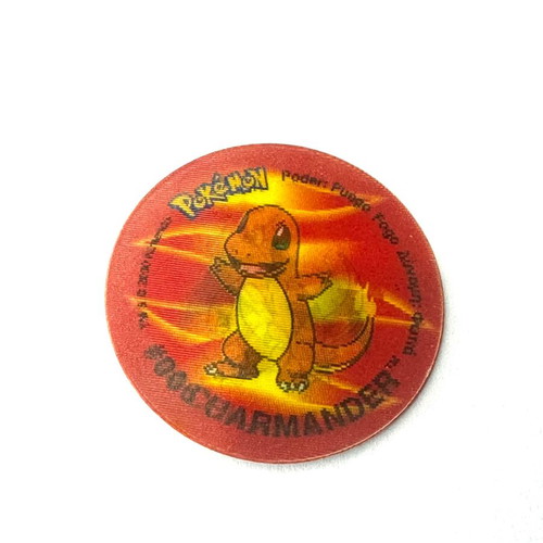 Pokemon tazos Charmander #04 3D like new