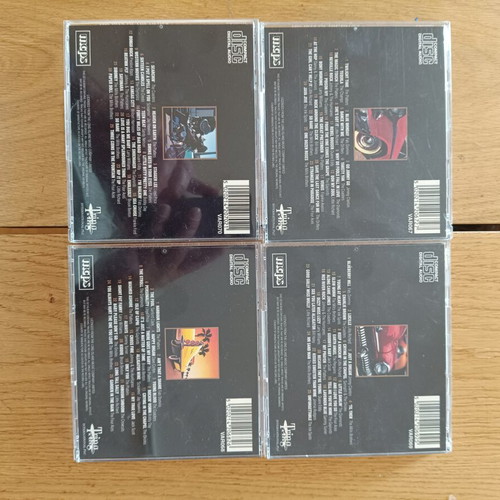 100 Hits of the 50s Rock CD set used, 4 discs