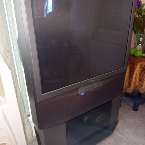 Sony vintage TV with stand