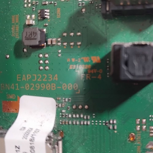 Samsung BN41-02990B-000 EAPJ2234 main board used, compatible with UE50BU8000 series
