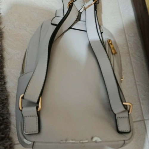 Versace backpack used, beige with minor marks