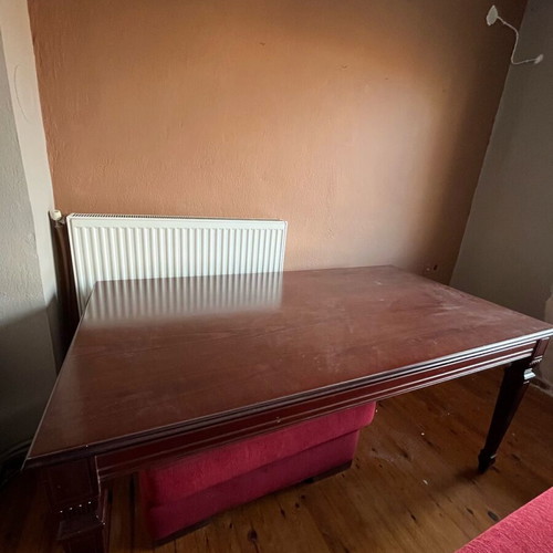 Dining set used with 6 chairs, solid wood