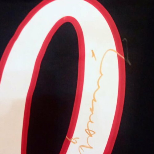 Giovanni Silva de Oliveira The Legend signed collectible jersey like new