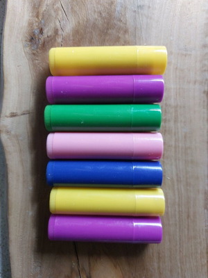 Lip balm natural beeswax with cherry scent new