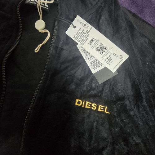 Diesel Max Cz sweatshirt size L, black
