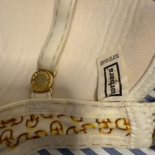 Luxury Barbara bra like new, beige and gold