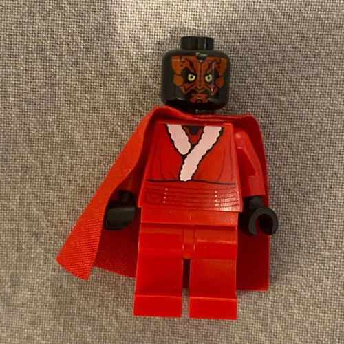 Lego Star Wars Santa Darth Maul figure used