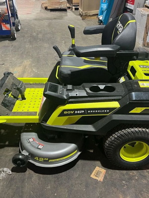 Ryobi 80V HP Brushless 42" Electric Zero Turn Riding Lawn Mower