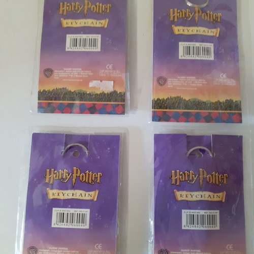 Harry Potter keychains new, set of four