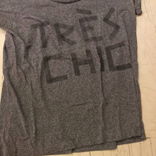 Lee T-shirt size M like new, gray