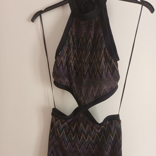 Bershka dress with cutouts, like new, colorful, size S