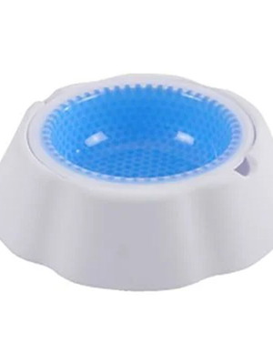 Frosty Bowl cooling water bowl for dog and cat 470ml 24cm new