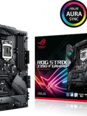 Μητρική ASUS ROG Strix Z390-F Gaming πακέτο με i7-9700K, Corsair RAM 3200MHz, τροφοδοτικό BeQuiet 650W
