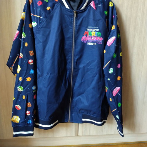The Super Mario Galaxy Movie thin jacket new, blue, size L