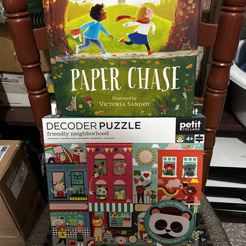 Decoder Puzzle sealed for 4+ with Paper Chase children's book