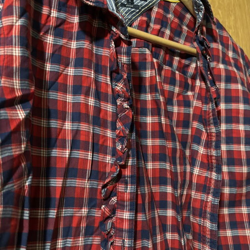 Tommy Hilfiger plaid shirt women's L used