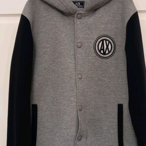 Armani Exchange jacket like new, size L, black and gray